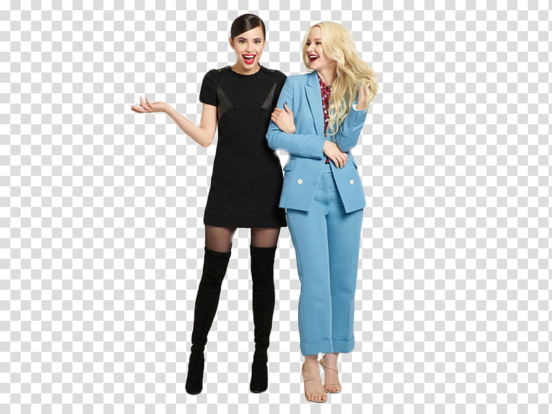 DOVE CAMERON AND SOFIA CARSON transparent background PNG clipart