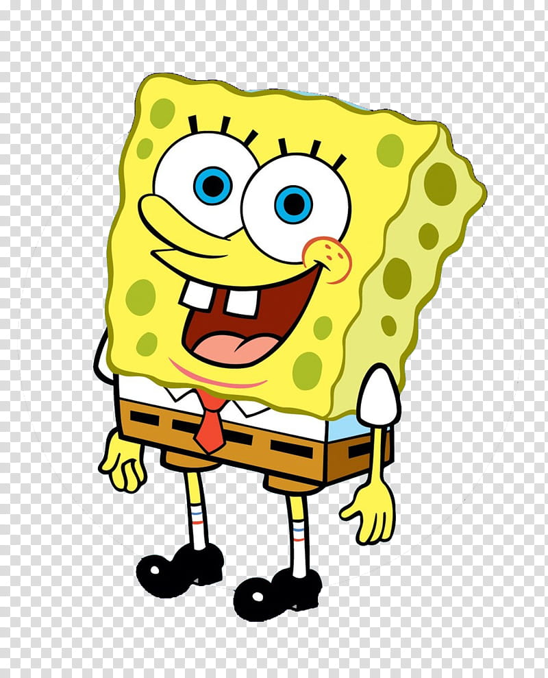 Sponge bob illustration transparent background PNG clipart