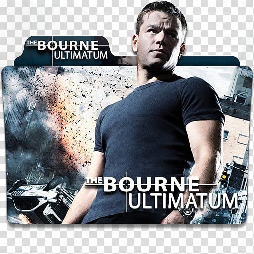 The Bourne Collection Folder Icon , The Bourne Ultimatum transparent background PNG clipart
