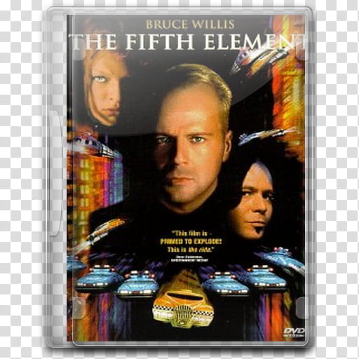 The Bruce Willis Movie Collection, The Fifth Element transparent background PNG clipart