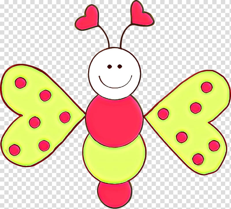 Valentines Day Heart, Insect, Love, Love Bug, Pink transparent background PNG clipart