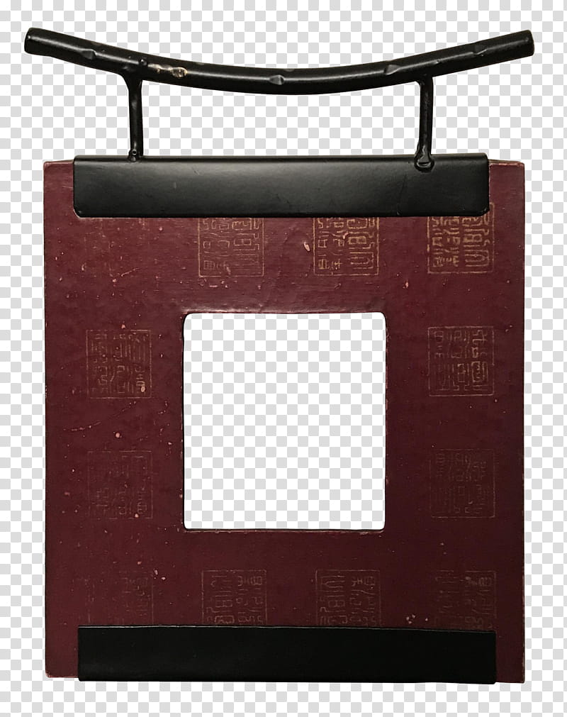 square maroon and black frame transparent background PNG clipart