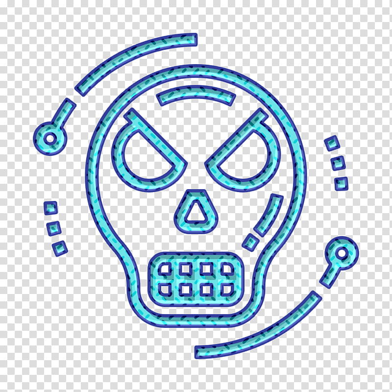 Bad icon Cyber Crime icon Skull icon, Head, Personal Protective Equipment transparent background PNG clipart