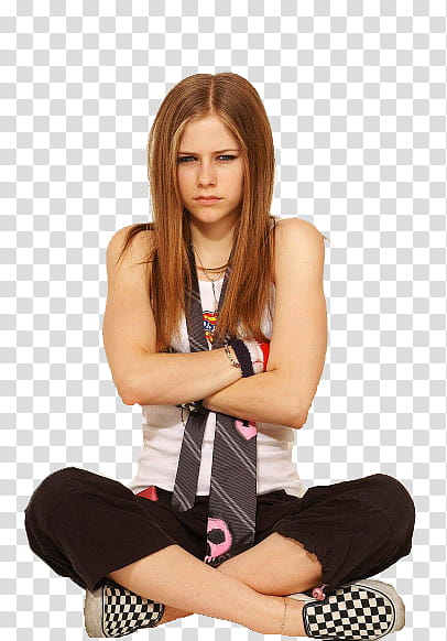 Avril Lavigne transparent background PNG clipart