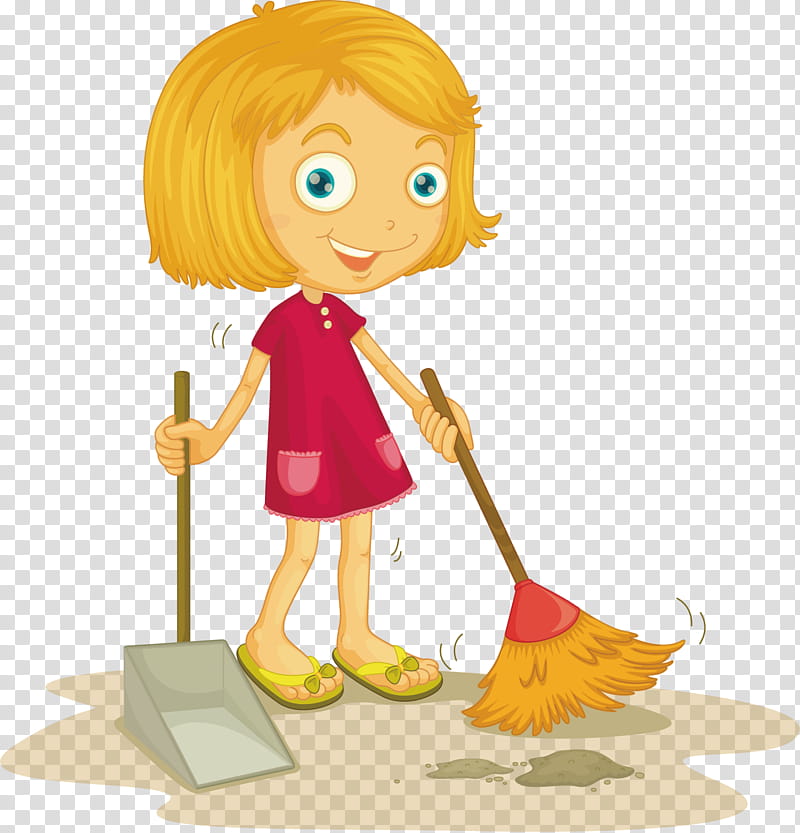 Boy, Child, Housekeeping, Family, Chore Chart, Cartoon, Broom, Child Art  transparent background PNG clipart | HiClipart