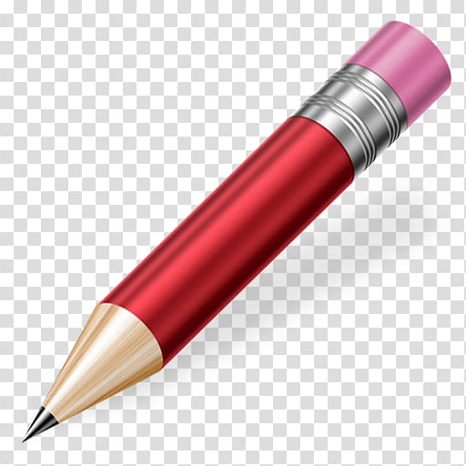 Adobe Pencil, red pencil transparent background PNG clipart