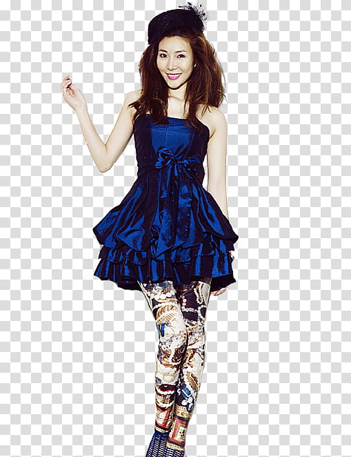 Haeri Davichi render transparent background PNG clipart