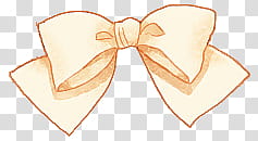 Watchers, white and brown ribbon transparent background PNG clipart