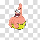 Patrick Starfish transparent background PNG clipart