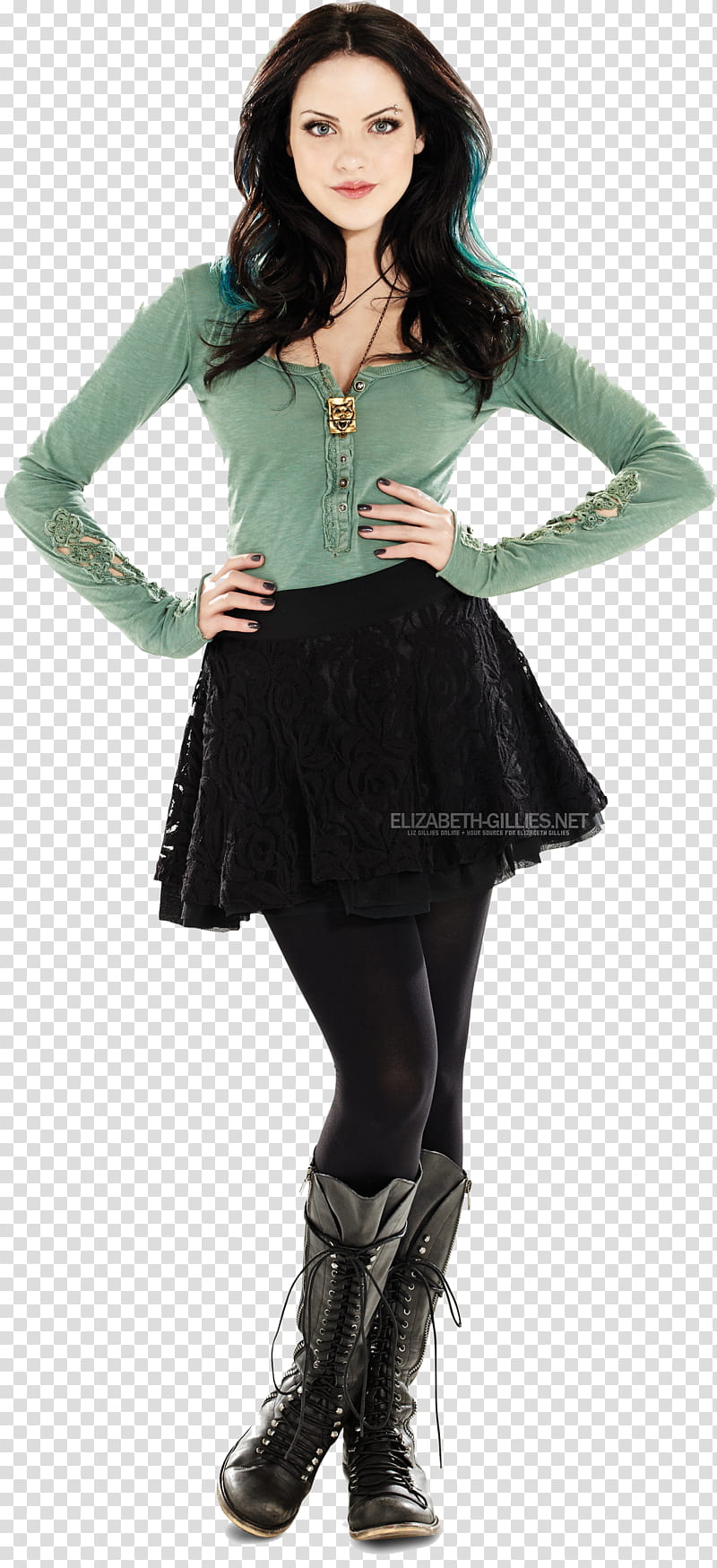 Elizabeth Gillies  transparent background PNG clipart