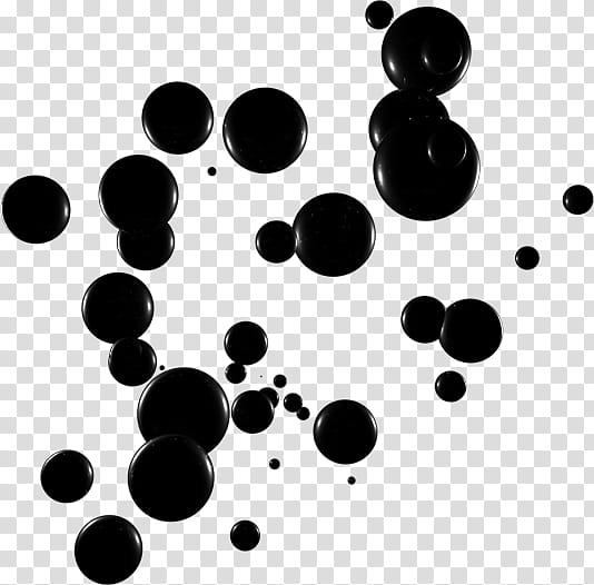 Bubble Cd , black spots illustration transparent background PNG clipart