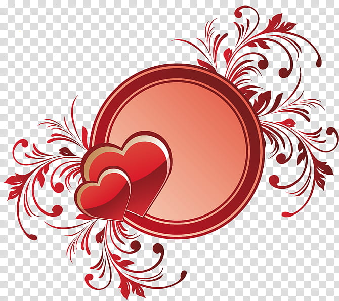 Love Background Heart, Valentines Day, Romance, Red, Ornament, Floral Design, Circle transparent background PNG clipart
