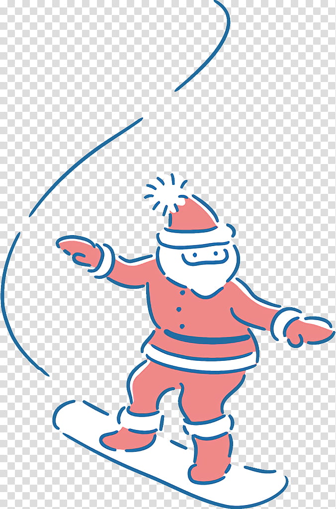 cartoon line pleased playing in the snow, Cartoon, Playing Sports transparent background PNG clipart