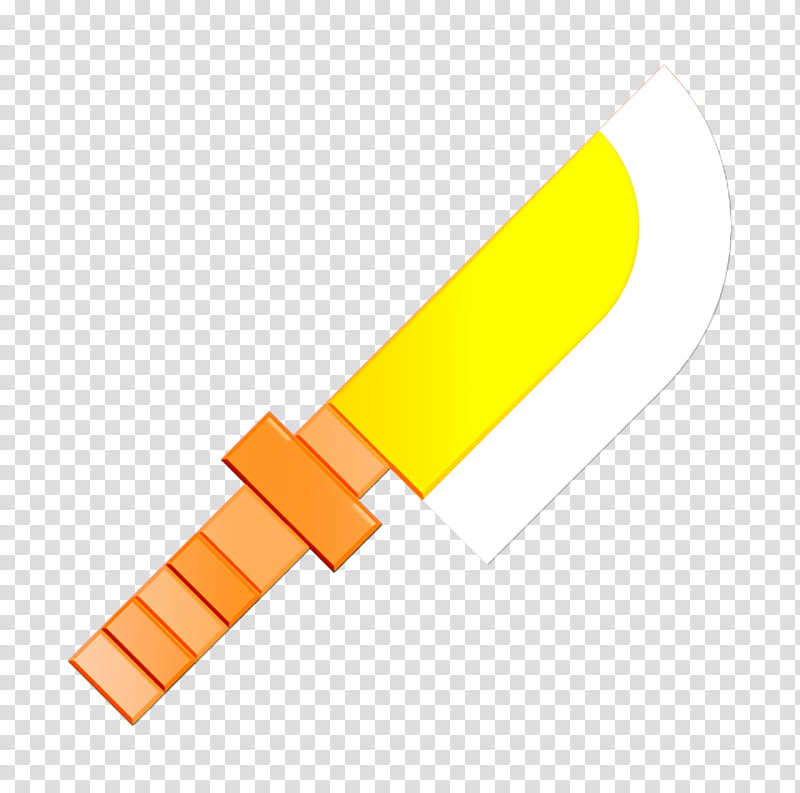 Crime icon Knife icon, Yellow, Logo transparent background PNG clipart