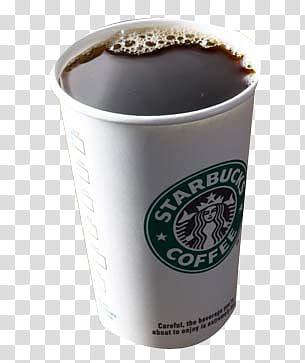 Starbucks coffee, Starbucks coffee cup filled with coffee transparent background PNG clipart