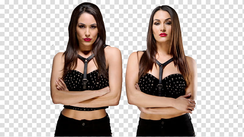 Bella Twins,  transparent background PNG clipart