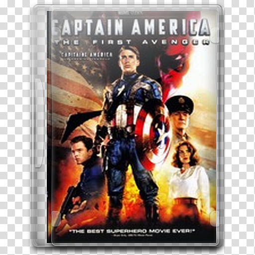 Captain America The First Avenger DVD Icons, Captain America The First Avenger  transparent background PNG clipart