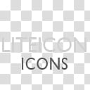 Gill Sans Text Dock Icons, LiteIcon, white and gray background transparent background PNG clipart
