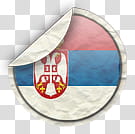 world flags, Serbia icon transparent background PNG clipart