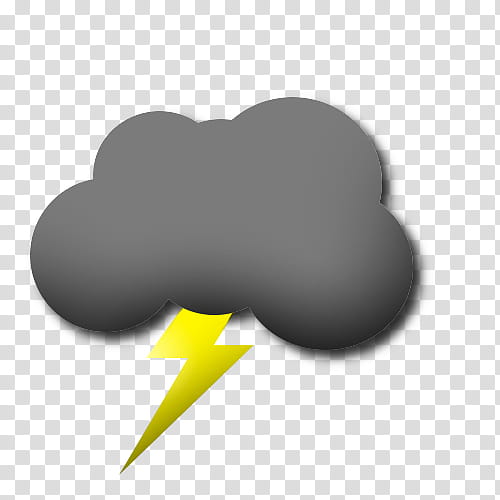 Weather Icons, Cloud Storm transparent background PNG clipart