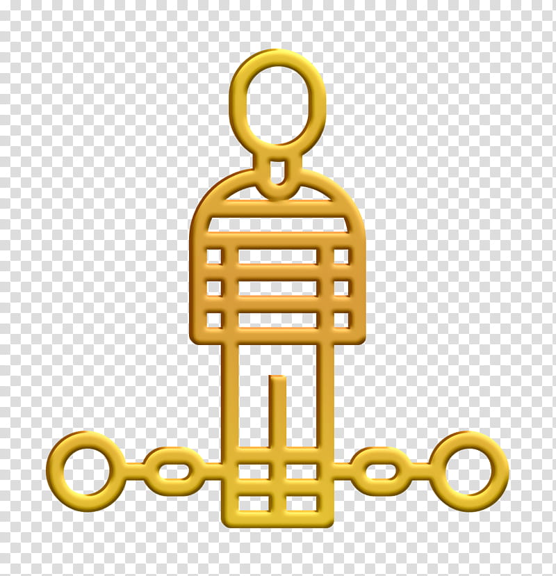 Suspect icon Crime icon Suspected icon, Keychain, Symbol, Metal, Brass transparent background PNG clipart