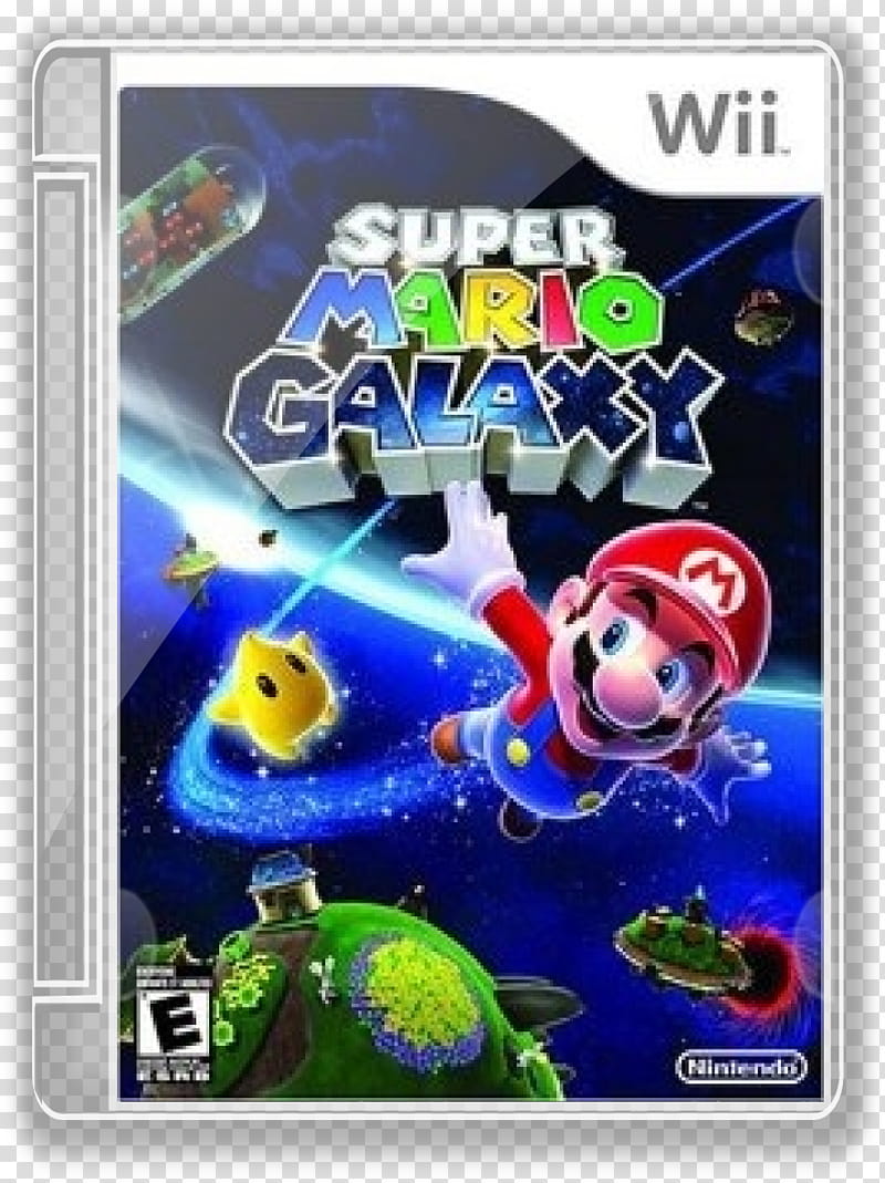 Super Mario Jewel Case, Super Mario Galaxy transparent background PNG clipart