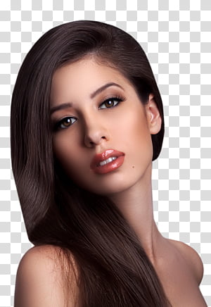 Woman Hair, Painting, Beauty, Black Hair, Female, Model, Makeover, Hair Coloring transparent background PNG clipart thumbnail