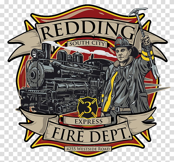 Fire Department Logo, Fire Sprinkler, Wildfire, Redding, Label transparent background PNG clipart