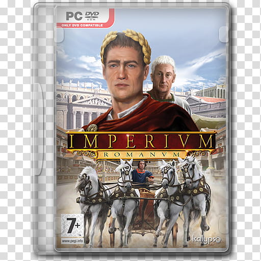 Game Icons , Imperium-Romanum, Imperivm PC DVD case transparent background PNG clipart