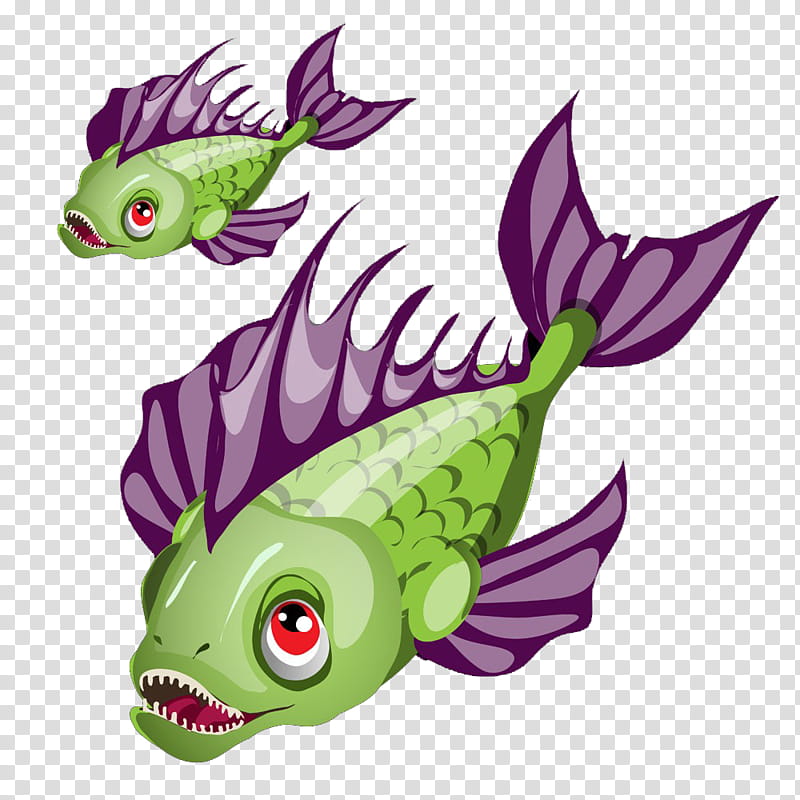 Dragon Drawing, Piranha, Fish, Freshwater Fish, Redbellied Piranha, Tropical Fish, Predatory Fish, Purple transparent background PNG clipart
