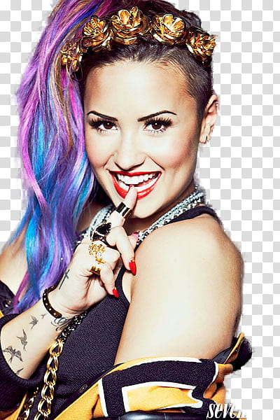 Demi Lovato , DemiL () transparent background PNG clipart