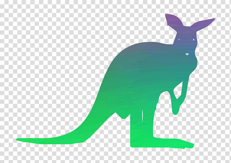 Kangaroo, Silhouette, Fotolia, Banco De ns, Macropodidae, Green, Red Kangaroo, Animal Figure transparent background PNG clipart