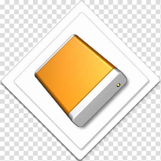 Smileee Ikon , orange and white power bank transparent background PNG clipart
