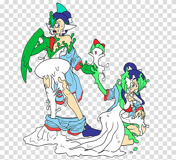 Tate and Liza into Gardevoir and Gallade transparent background PNG clipart