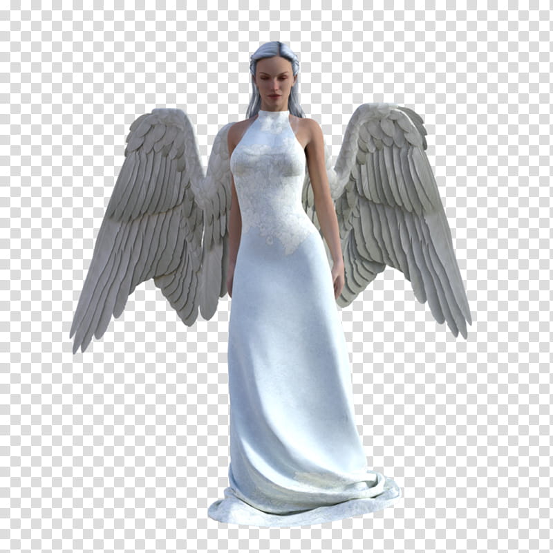 Humility, woman in wgure dress with wings transparent background PNG clipart