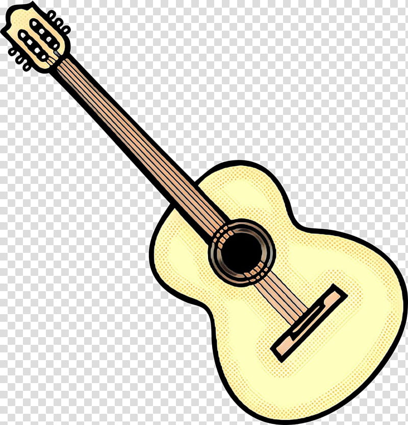 Retro, Pop Art, Vintage, Acoustic Guitar, Bass Guitar, Steelstring Acoustic Guitar, Music, Acoustic Music transparent background PNG clipart