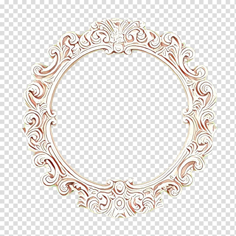 Silver Circle, Cartoon, Frames, Body Jewellery, Meter, Mirror, Metal, Oval transparent background PNG clipart