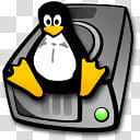 kearone Comicons, harddrive linux transparent background PNG clipart