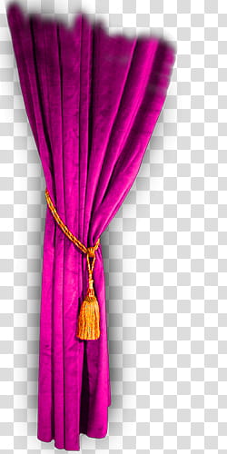 movables, purple curtain with tie illustration transparent background PNG clipart