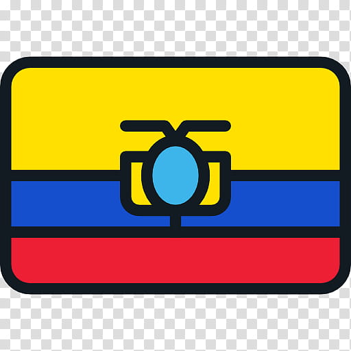 Flag, Flag Of Ecuador, Yellow, Rectangle transparent background PNG clipart