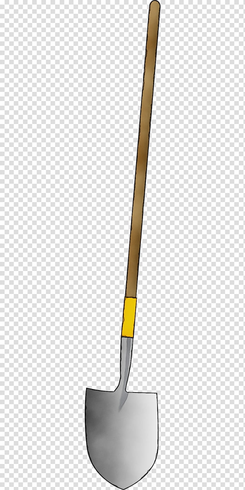 shovel tool garden tool hoe household cleaning supply, Watercolor, Paint, Wet Ink transparent background PNG clipart