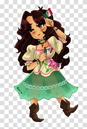 APH: Mexico OC Gift for NerdyJones transparent background PNG clipart thumbnail
