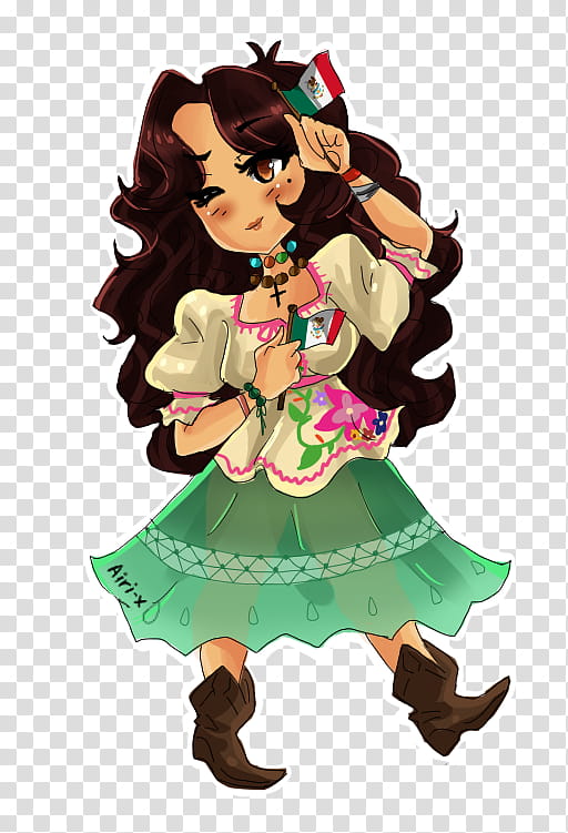 APH: Mexico OC Gift for NerdyJones transparent background PNG clipart