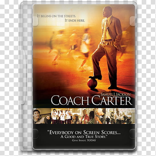 Movie Icon , Coach Carter, Coach Carter DVD case transparent background PNG clipart