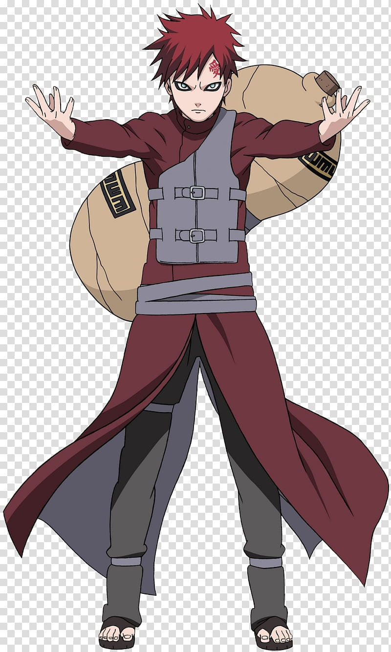 Naruto Shippuden Gaara da areia Kazekage chibi toy cute ilustração artes  gráficas desenho fofinho pack de imagens design png