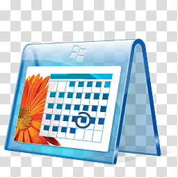 Blue Vista Icons Windows , Windows Calendar, computer Windows illustration transparent background PNG clipart