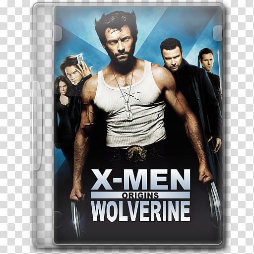 the BIG Movie Icon Collection XYZ, X-men Origins Wolverine transparent background PNG clipart