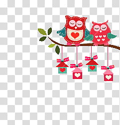 pink owl illustration transparent background PNG clipart