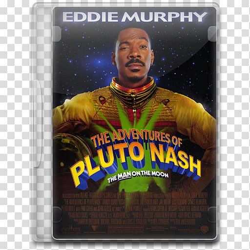 Movie Icon , The Adventures of Pluto Nash, Eddie Murphy The Adventures of Pluto Nash the man on the moon case transparent background PNG clipart