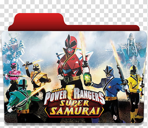 J LYRICS Power Rangers icon , Power Rangers Super Samurai, Power Rangers Super Samurai folder icon transparent background PNG clipart